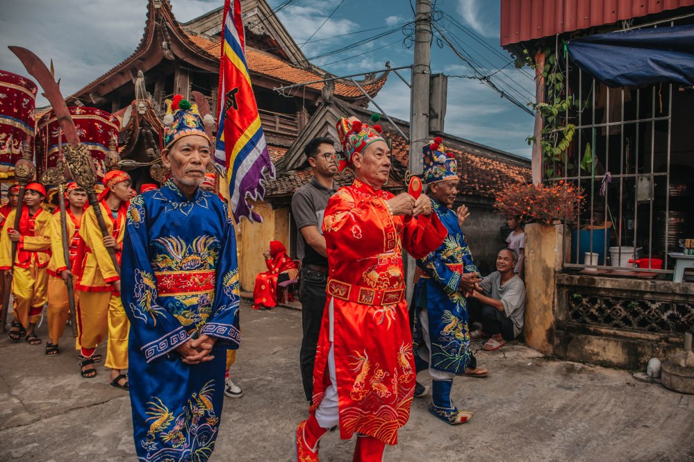 The Northern Delta culture in the Keo Hanh Thien Pagoda Festival.